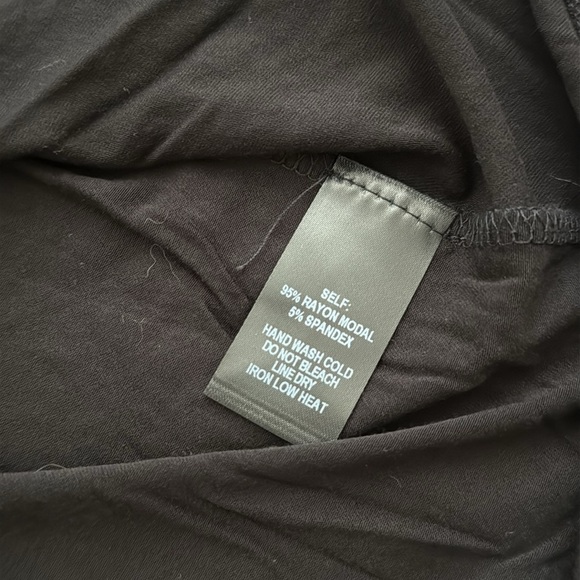 Lulu’s All At Once Black Three-Quarter Sleeve Wrap Mini Dress Large - Picture 8 of 11